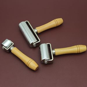 Iron Hand Push Roller Edger Trimming Compactor artigianato fai da te piccoli rulli accessori per ruote - Product Image 4