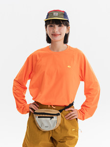 เสื้อยืดแขนยาวทรงหลวมแบบสปอร์ตกลางแจ้ง แห้งเร็ว เหมาะสำหรับฤดูใบไม้ผลิและฤดูร้อน ใช้สำหรับออกกำลังกายและฝึกซ้อม - Product Image 4