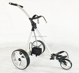 Carrito de Golf Eléctrico Plegable de 3 Ruedas, Marco de Aluminio Ligero, con Función Follow Me - Product Image 1