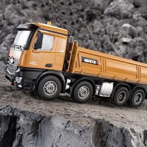 Camion benne lourd télécommandé en alliage SJY-1536, échelle 1/14, véhicule RC de construction, jouet pour ingénieurs, cadeau - Product Image 4