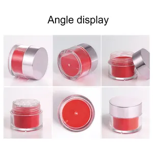 Manufacturer Acrylic Dipping Powder 3 In 1 Red Color For Nail Art 3D Nail Sculpture Nail Extension Art Painting Salon Supply