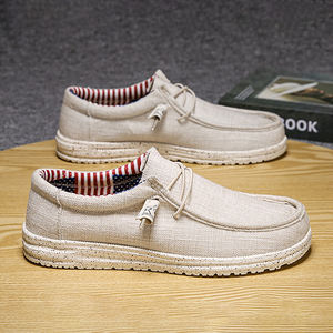 Mocassins personnalisés hommes bateau mode baskets unisexe-adulte Wally Stretch chaussures de marche décontractées pour hommes - Product Image 2