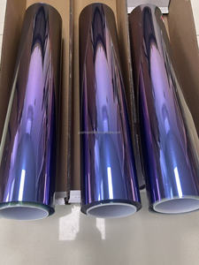 ฟิล์มติดกระจกรถยนต์หรูหราเปลี่ยนสีได้ ป้องกันรอยขีดข่วน ป้องกันรังสียูวี พร้อมคุณสมบัติป้องกันรังสีอินฟราเรด 97% และป้องกันรังสียูวี 99% รับประกัน 6-8 ปี - Product Image 5