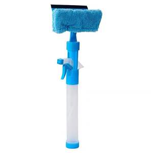 Nettoyeur de vitres double face avec fonction de pulvérisation pour le nettoyage des fenêtres, outil manuel en plastique JS-9087 - Product Image 5