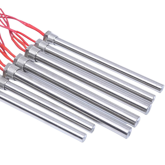 Single Thread Cartridge Heater Stainless Steel Electric Water Heating Rod Heating Element Resistance