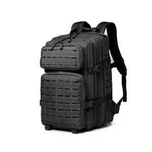 50L büyük kapasiteli taktik sırt çantası kamuflaj MOLLE yürüyüş yürüyüş seyahat sırt çantası kamp Safari CS eğitim seti çantası