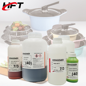 เซรามิกทนไฟเคลือบสีไม่ติดไฟหลากหลายสีสำหรับผลิตภัณฑ์เคลือบและทาสีเครื่องครัว - Product Image 1