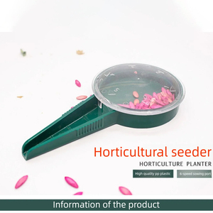 Tuinplanten en zaaien van zaailingen, geschikt voor verschillende zaadgroottes, handzame <span class=keywords><strong>mini</strong></span>-zaaimachine met 5 verstelbare gaten - Product Image 5