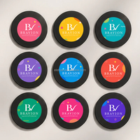 Juego de Imanes para Refrigerador con NFC y Disco de Vinilo Versión BRAVION BT, Luz Nocturna LED Personalizada, Imán para Refrigerador con Disco Giratorio, Reproductor de Música CD