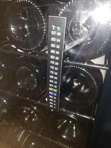 Miếng Dán Đọc Chỉ Báo Nhiệt Độ Thay Đổi Màu 18-34 Độ C Dải Nhựa Nhiệt Kế - Product Image 6