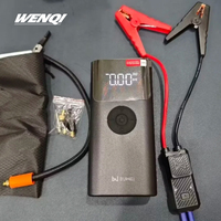Inflador de Neumáticos Multifunción con Linterna y Carga USB para Autos a Gasolina y Eléctricos con Pantalla Digital