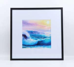Large Frame with Mat (29x29cm), Picture Frames, MDF <strong>Shadow</strong> <strong>Box</strong> 20x20" - Product Image 1
