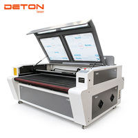 Máquina de Corte Láser CO2 1610 con Alimentación Automática, Corte de Tela, Cuero y Prendas de Alta Velocidad para Producción en Fábricas de Ropa