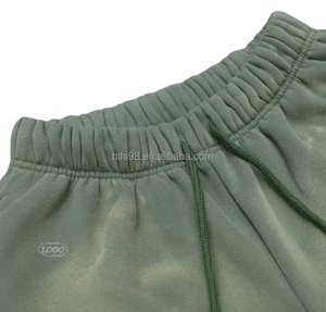 Pantalones Cortos Casuales de Secado Rápido para Hombre, Diseño Personalizado OEM ODM, con Bolsillos, Estilo Urbano, con Cinta Decorativa, para Deportes y Ocio - Product Image 6