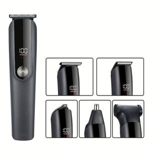 Machines de barbier professionnelles, ensemble multifonctionnel pour couper les poils du nez et de la barbe, pour les entreprises - Product Image 5