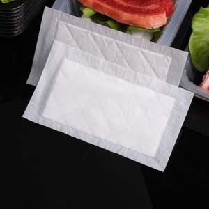 แผ่นซับน้ำแบบใช้แล้วทิ้ง เป็นมิตรกับสิ่งแวดล้อม สำหรับซับอาหารสด ซับเลือด ซับน้ำในเนื้อสัตว์ สำหรับบรรจุภัณฑ์เนื้อสัตว์ - Product Image 3