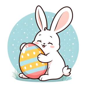 Happy Easter Serie Aangepaste Kindertekenboek Feest Kleurboek Met Eenvoudige En Schattige Illustraties Perfecte Binding - Product Image 5