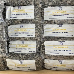 Venta al por Mayor de Coronas de Níquel NIKKELVERK con 99.96% de Pureza de <span class=keywords><strong>Ni</strong></span> para Galvanoplastia y Recubrimiento de Metales, con la Mejor Calidad y Precio - Product Image 2