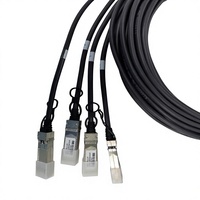 Commutateur réseau et équipement de stockage pour centre de données 5G PoE à liaison courte, avec DAC cuivre à connexion directe 100G QSFP28 vers 4x25G