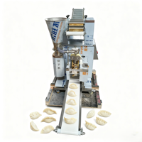 Machines à fabriquer des raviolis entièrement automatiques en acier inoxydable, grande capacité, pour samosas, empanadas, moules personnalisés FT