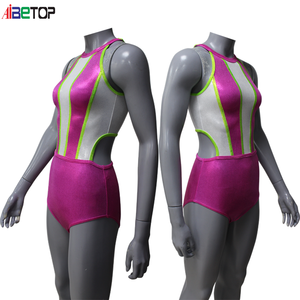 Costume <span class=keywords><strong>de</strong></span> gymnastique <span class=keywords><strong>artistique</strong></span> personnalisé, compétences pour le <span class=keywords><strong>patinage</strong></span> <span class=keywords><strong>artistique</strong></span>, le ballet, design professionnel gratuit, broderie scintillante, respirant - Product Image 6