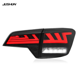 Feux arrière de voiture Jushun pour Nissan Terra 2018-2023, LED dynamiques, clignotants noirs - Product Image 3