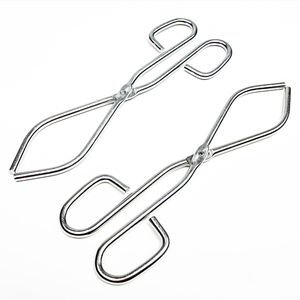 Gelsonlab HSG-206A शैक्षिक निकल मढ़वाया इस्पात बीकर टोंग के साथ Uncoated Jawl लंबाई 26cm - Product Image 1