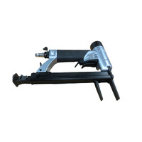 Agrafeuse pneumatique à long bec de haute qualité, fil fin 21 GA, 7116, pour agrafes de la série 71, personnalisable OEM, capacité de 150 pièces, 6 mois