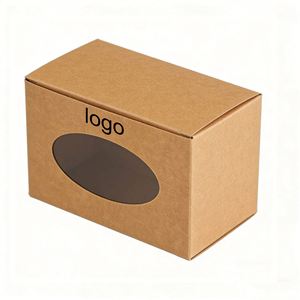 Wholesale Eco-Friendly Kraft Paper Aircraft Box With Window Ideal for Handmade Soap & Mini <b>Ornaments</b> Packaging - Product Image 1