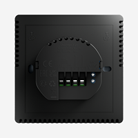 Thermostat intelligent Bingoelec à panneau PC givré contrôlé par Wi-Fi pour chauffage au sol électrique domestique, norme UE