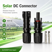 Connecteur solaire étanche équivalent EVO 1500V 30A pour câbles photovoltaïques et systèmes de panneaux solaires, connecteur MC 4 photovoltaïque
