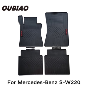Alfombrilla de coche con materiales de impermeabilización PCV para <span class=keywords><strong>Mercedes</strong></span> <span class=keywords><strong>W220</strong></span> para <span class=keywords><strong>clase</strong></span> <span class=keywords><strong>S</strong></span> <span class=keywords><strong>W220</strong></span>, alfombrilla para suelo de coche, accesorios interiores - Product Image 2