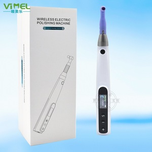 Pulidora Eléctrica Inalámbrica Vimel con Pantalla Digital, Recargable por USB, para Profilaxis Dental - Product Image 1