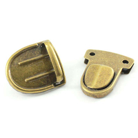 Métal vintage décoration laiton sac Push Lock sac à main accessoires serrure presse sac à main serrure pour sac