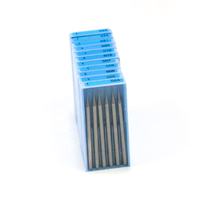 Jeu de Forets Rotatifs en Diamant Robuste pour Gravure et Polissage de Bijoux, Aiguilles de Perçage de Gemmes, Équipement et Outils de Fabrication de Bijoux