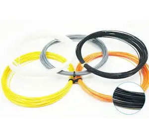 Multifilament 1.25mm מותג טניס מחרוזת סיטונאי טניס מחרוזת 12m סליל הטוב ביותר באיכות מחרוזות