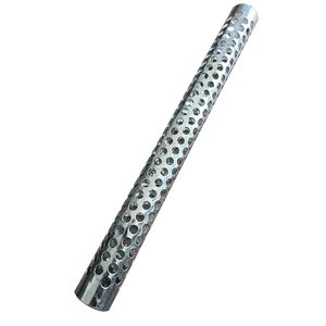 Punch Filter Pipe Muffler Filter Tube Perforated Filter Pipe Supper March Stainless Steel Smooth Industry Seamless Welding ISO