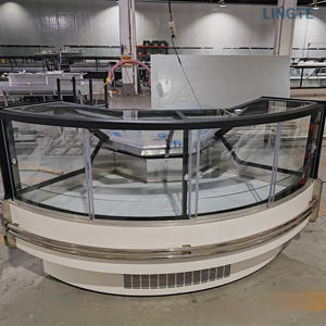 Exhibidor Refrigerado para Pollo con Puerta de Vidrio, Equipo de Refrigeración para Carnicería, Temperatura Única, Luz LED - Product Image 3