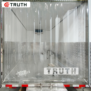 Truth Personalización Remolque cerrado Remolque de cámara fría Helado Cerveza Congelar Carne de res Semi remolque refrigerado a la venta - Product Image 4