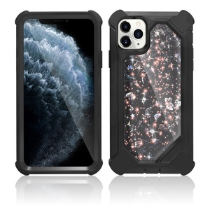 2020 las <span class=keywords><strong>mujeres</strong></span> de lujo arenas funda para teléfono móvil para iPhone 11 del teléfono del patrón de para iPhone 11 pro - Product Image 3