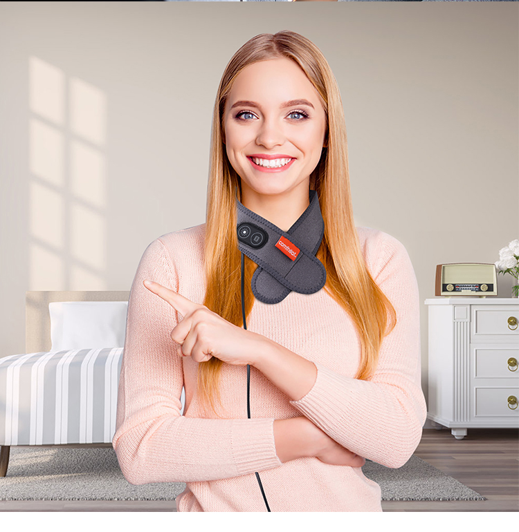 USB Электрический зимний шарф, перезаряжаемые теплые мягкие шарфы с подогревом для женщин, беспроводные теплые нагревательные подушечки для судоров шарф