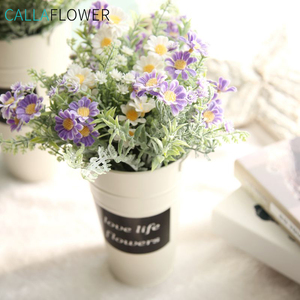 Fiori artificiali Decorazione di Nozze Fatti A Mano Selvaggio Fiore Del Crisantemo - Product Image 2