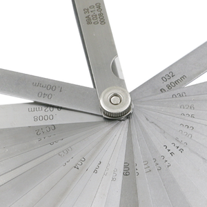 Set di Spessimetri a 32 Lame, Intervallo 0.02-1mm, in Acciaio Inossidabile, Misuratori di Spessore di Alta Qualità, Sistema Metrico e Imperiale - Product Image 3