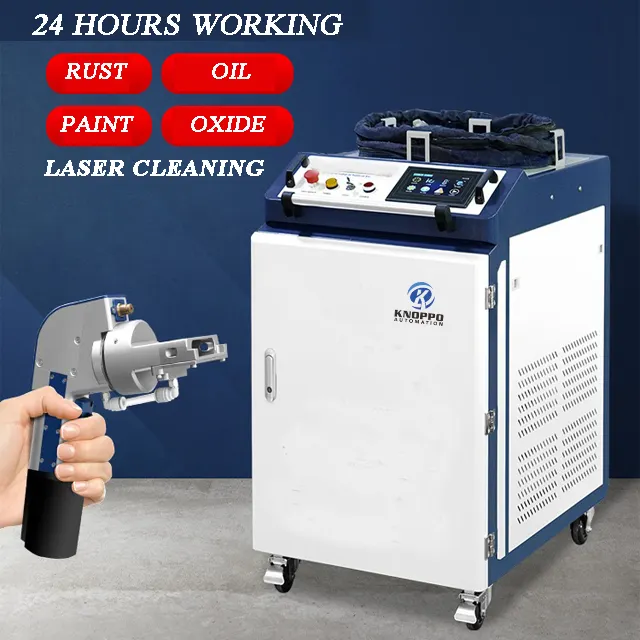 WSX CW Fiber Lazer pas temizleme el temizleme makinesi Lazer temizleyici 1000W endüstriyel temizleme makinesi