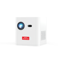 Equipo de Presentación Inteligente Pico, Proyector Android 9.0, 180 Ansi Lúmenes, Proyector Inalámbrico, Mini Proyector Portátil 4K