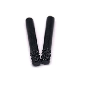 Goupille cylindrique à tête moletée en fer zingué noir, norme ISO, accessoires de machines de précision CNC personnalisés - Product Image 2