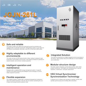 Système de stockage 261L, kit solaire hybride complet 50/100kW, batterie certifiée hors réseau, solution photovoltaïque, batterie LiFePO4 longue durée - Product Image 3