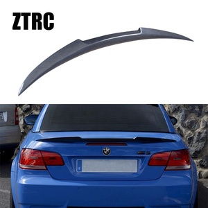 For 3 Series E93 Convertible/E93 M3 M4 Style Real Carbon Fiber Rear Spoiler Trunk Wing 2006-2013 - Product Image 1