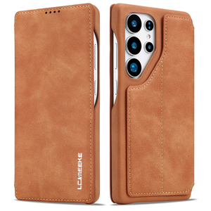 Funda de Teléfono con Tapa Magnética y Tarjetero de Piel Sintética para Samsung Galaxy S26 Ultra S25 Plus S24 S23 S22 A54 A50 <span class=keywords><strong>A70</strong></span> - Product Image 1