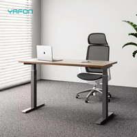 Bureau de bureau élévateur électrique professionnel support de Table réglable en hauteur moderne mécanisme de levage ergonomie extensible en bois